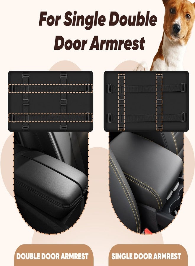 QUMY Dog Car Seats for Small Dogs Up to 11lbs, Portable Center Console Dog Booster Seat, Multi-Purpose Puppy CarSeat with Adjustable Safety Belt, Travel Pet Car Carriers for Small Dogs and Cat, Khaki - Image 5